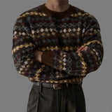 韓國 ✨ 多重混色圓領針織長袖上衣