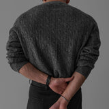 韓國 ✨ 圓領麻花針織開胸冷衫