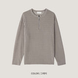 韓國 ✨ 半拉鍊天鵝絨長袖上衣