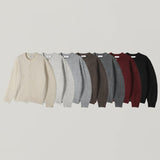 韓國 ✨ 圓領麻花針織開胸冷衫