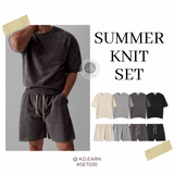 韓國 ✨ 清爽簡約針織套裝