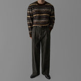 韓國 ✨ 多重混色圓領針織長袖上衣