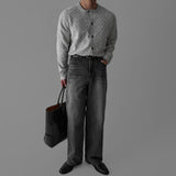 韓國 ✨ 圓領麻花針織開胸冷衫