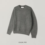 韓國 ✨ 圓領馬鞍肩針織長袖上衣