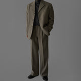 韓國 ✨ 復古直紋西裝套裝