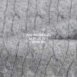 韓國 ✨ 圓領麻花針織開胸冷衫