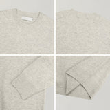 韓國 ✨ 圓領馬鞍肩針織長袖上衣