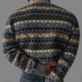 韓國 ✨ 多重混色圓領針織長袖上衣