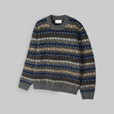 韓國 ✨ 多重混色圓領針織長袖上衣