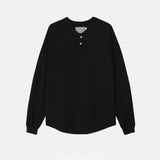 韓國 ✨ 純棉小格針織長袖上衣