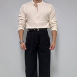 韓國 ✨ 半拉鍊天鵝絨長袖上衣