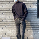 韓國 ✨ 半樽領針織長袖上衣