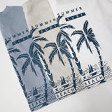 韓國 ✨ Aloha Beach 印刷短袖上衣